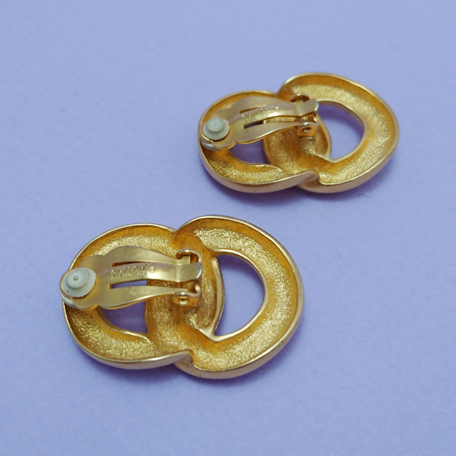 Vintage Givenchy Goldtone Earrings - Secondista