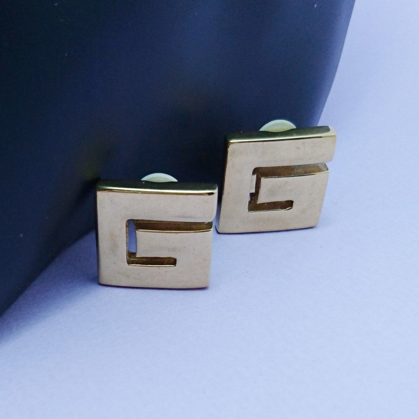 Vintage Givenchy Goldtone Earrings - Secondista