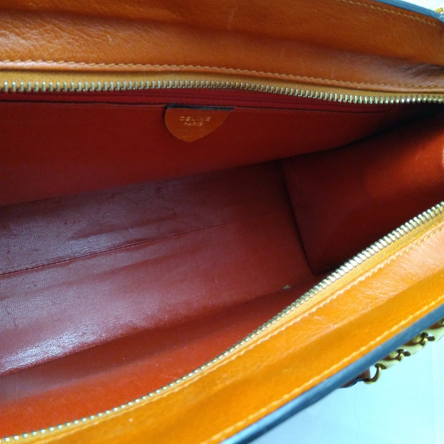 Vintage Celine dark orange tote Bag - Secondista