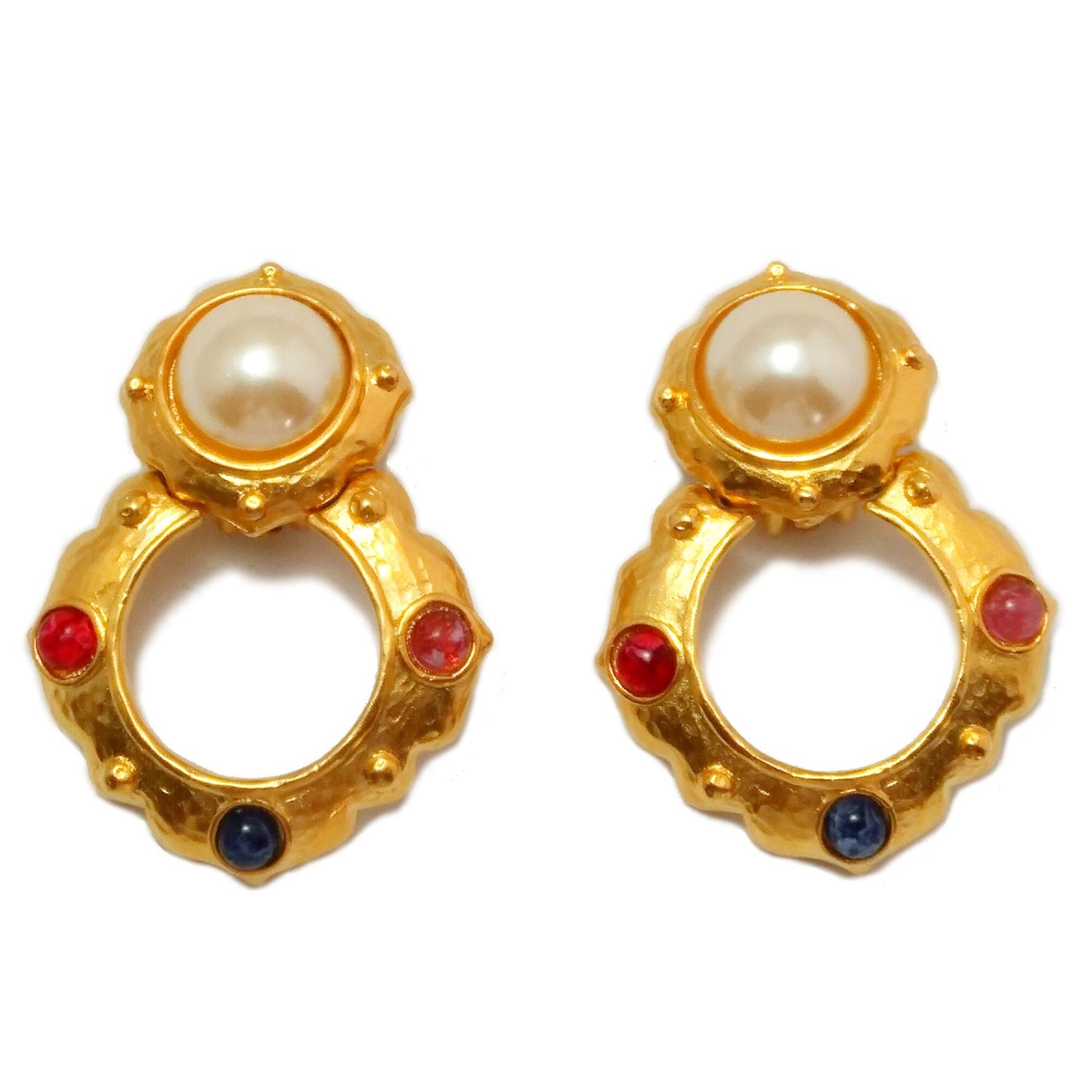 Vintage Oscar De La Renta runway Earrings - Secondista