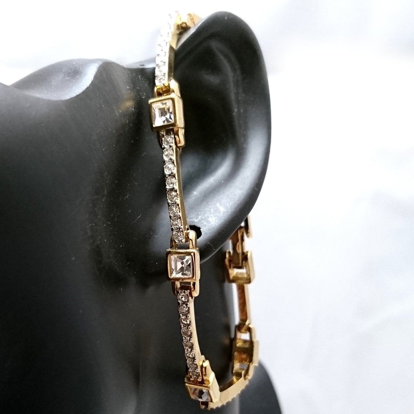 Vintage Nina Ricci rhinestone Bracelet - Secondista