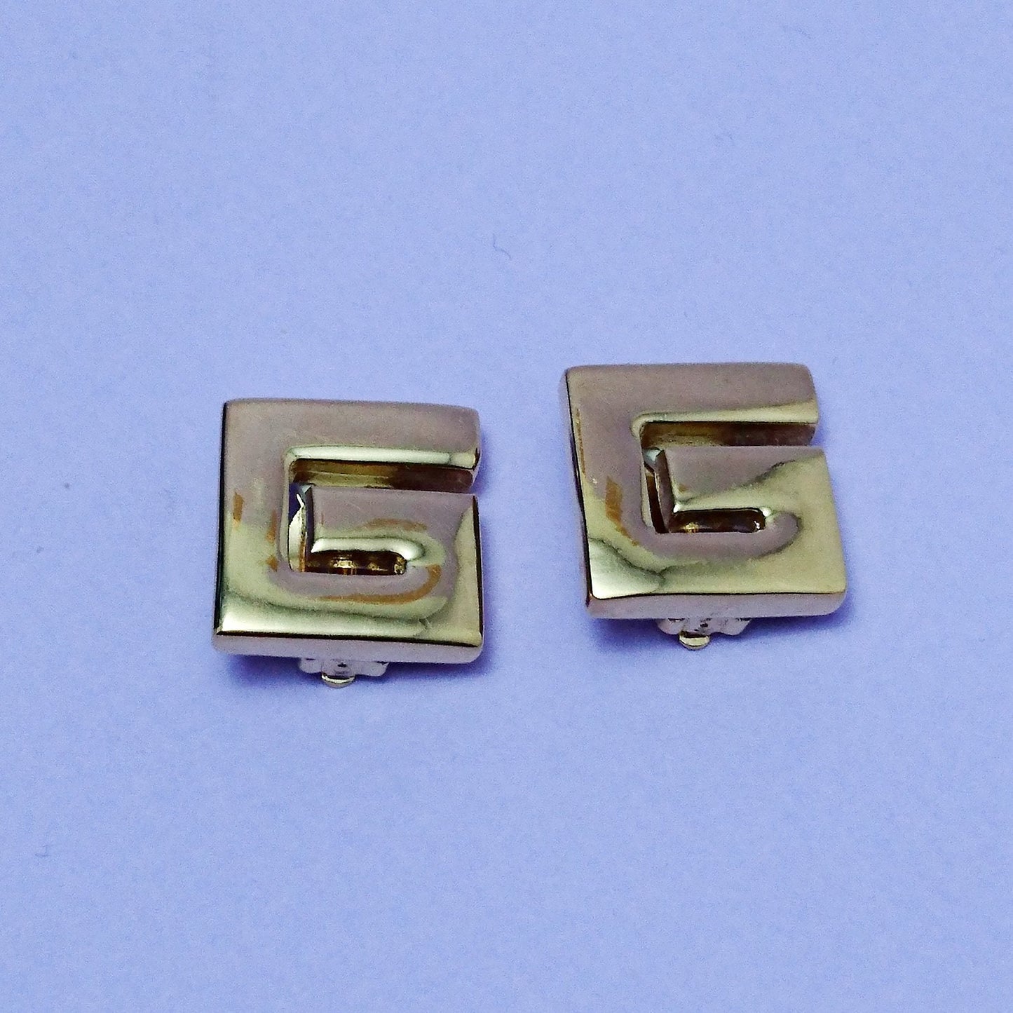 Vintage Givenchy Goldtone Earrings - Secondista