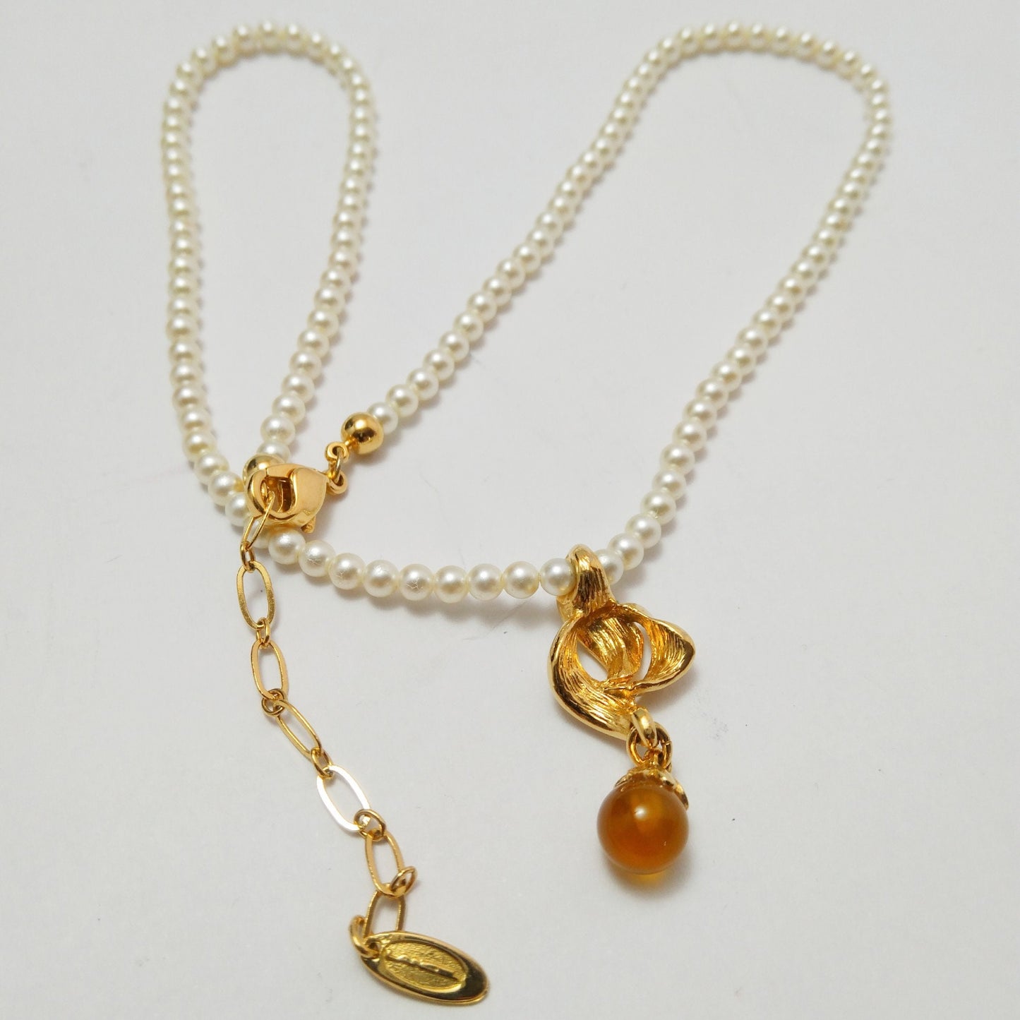 Vintage Lancel pearl Necklace - Secondista