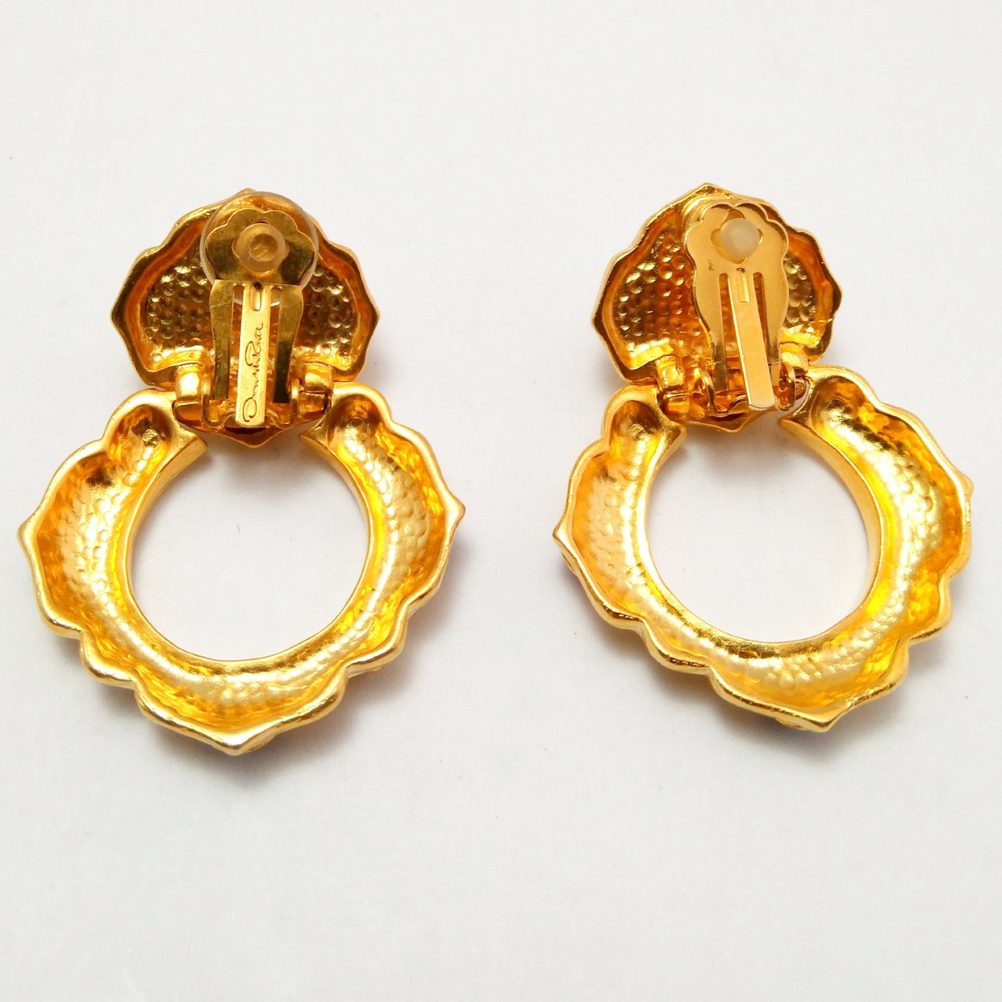 Vintage Oscar De La Renta runway Earrings - Secondista