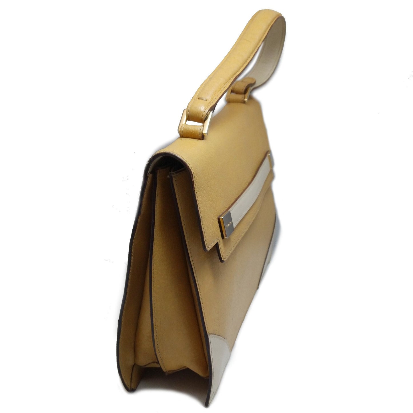 Vintage Max Mara beige Top Handle Bag - Secondista