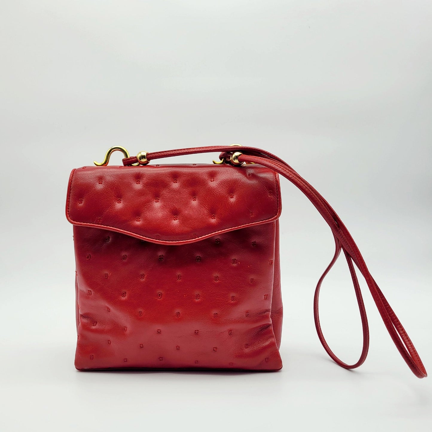 Vintage Karl Lagerfeld red Shoulder Bag - Secondista