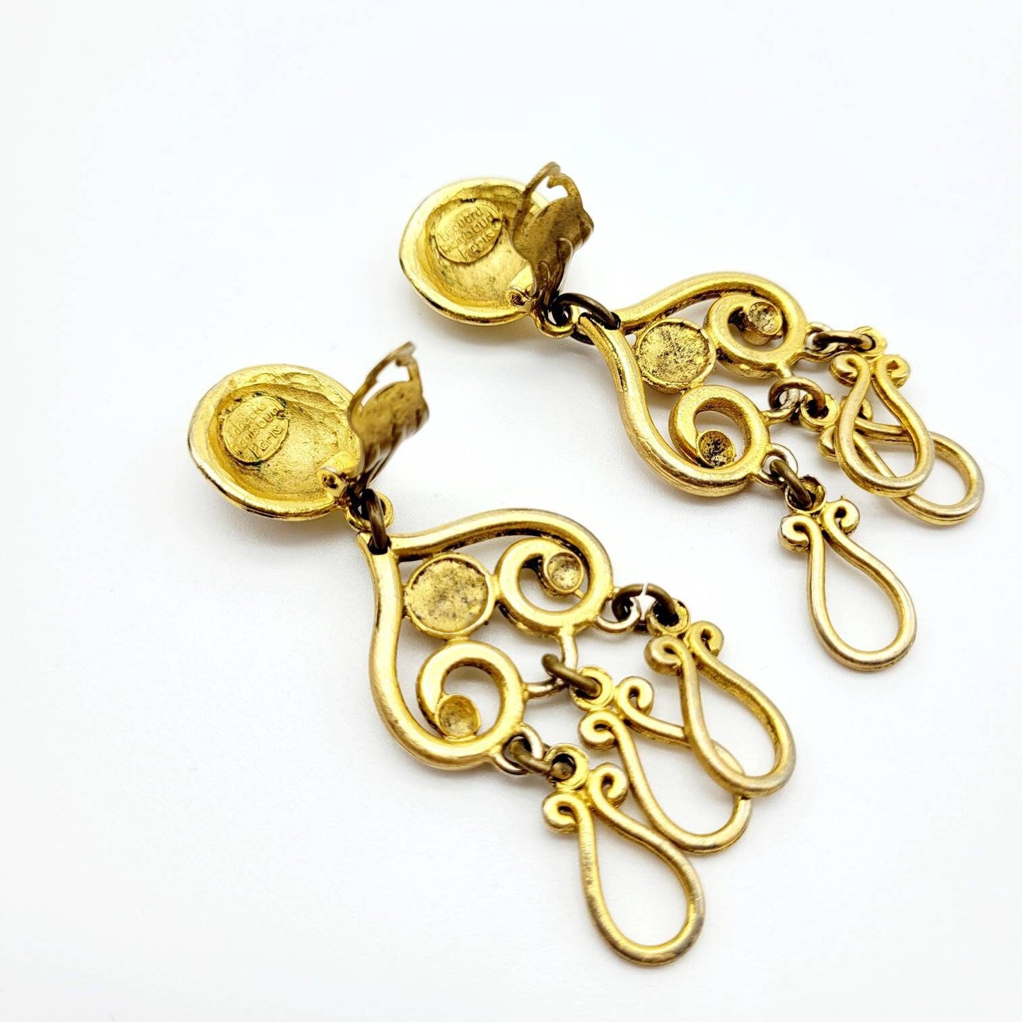 Vintage Édouard Rambaud dangle Earrings - Secondista