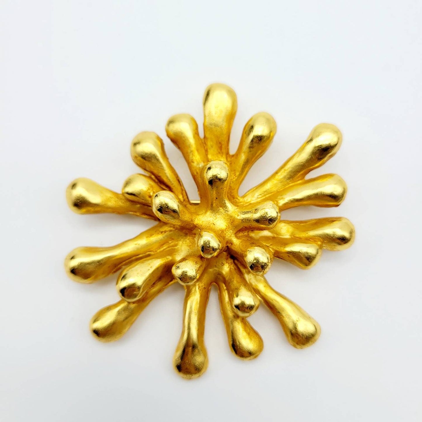 Vintage Impressive Christian Lacroix Goldtone Brooch - Secondista