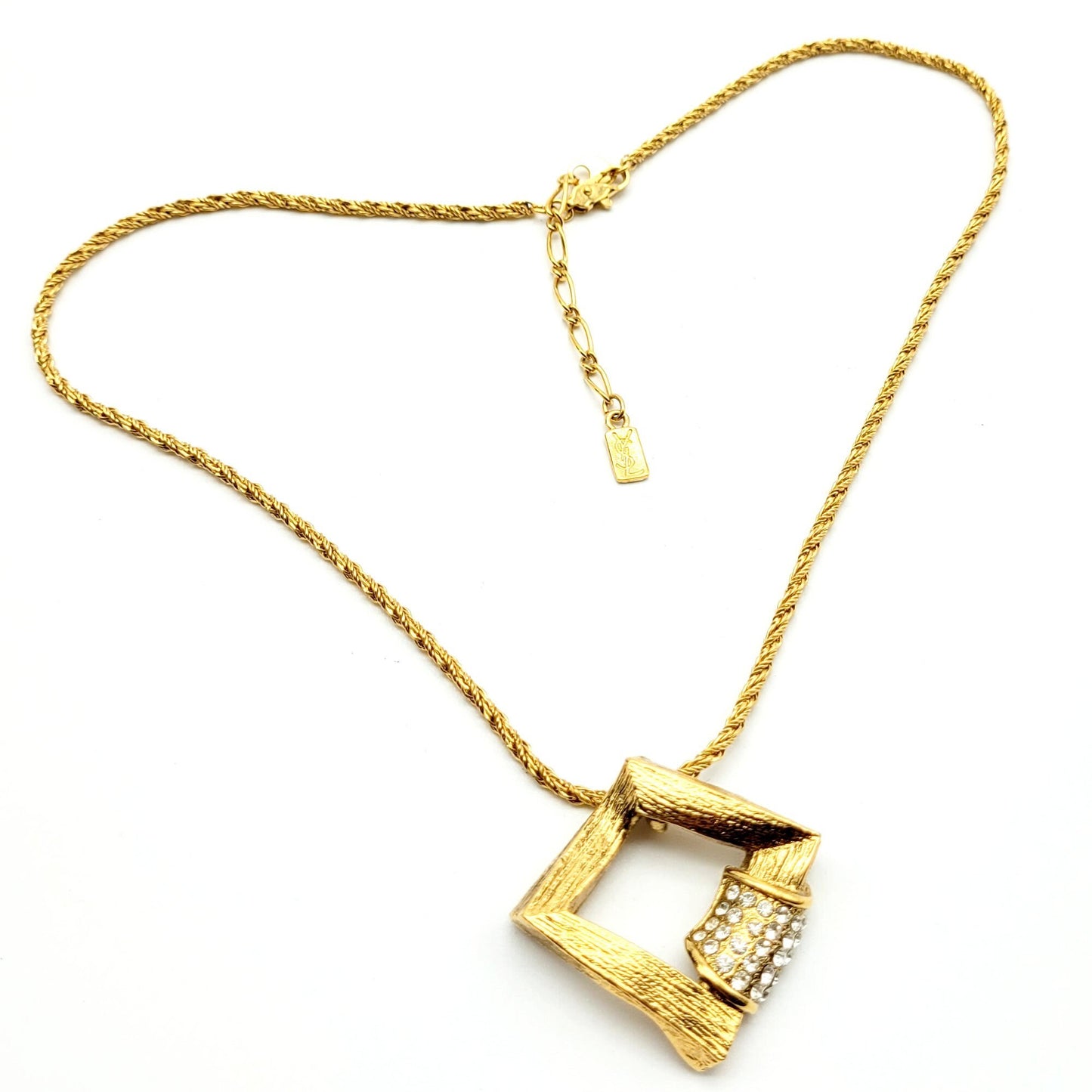 Vintage Yves Saint Laurent Pendant Necklace