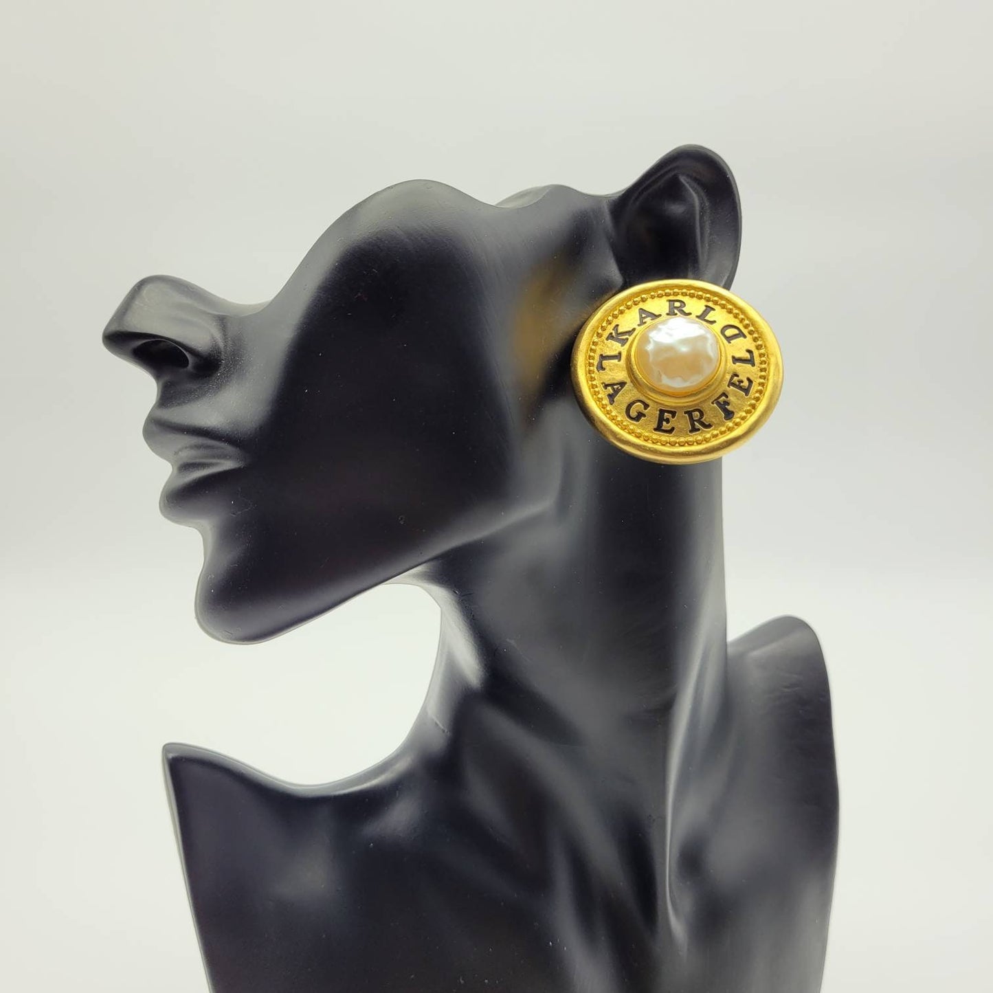 Vintage Karl Lagerfeld Earrings - Secondista