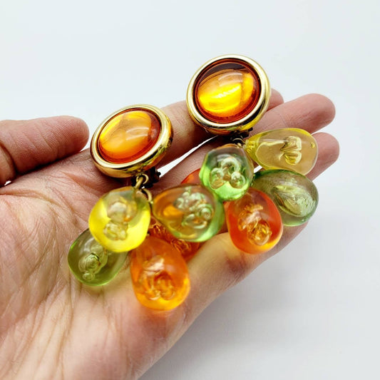 Vintage French dangle Earrings - Secondista