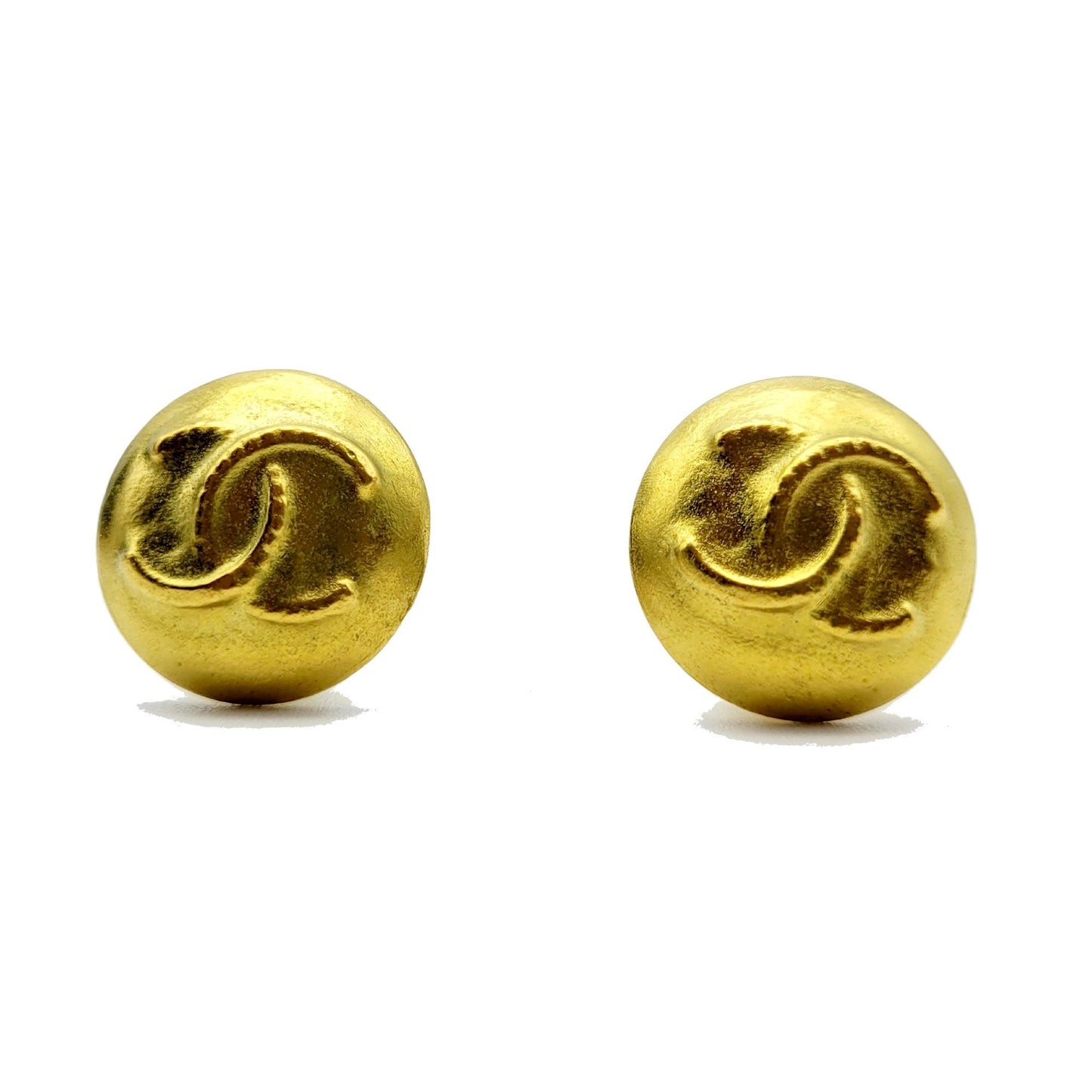 Vintage Chanel Double C Earrings - Secondista