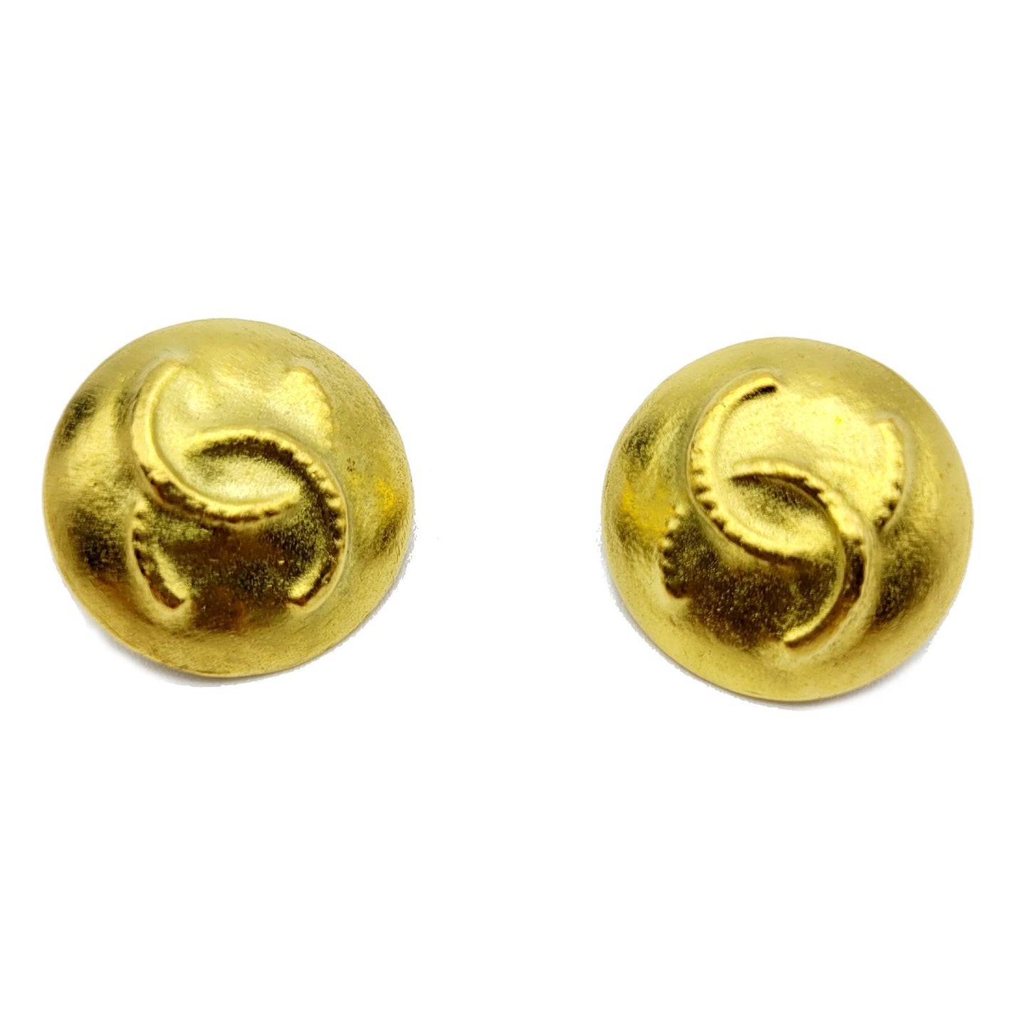 Vintage Chanel Double C Earrings - Secondista