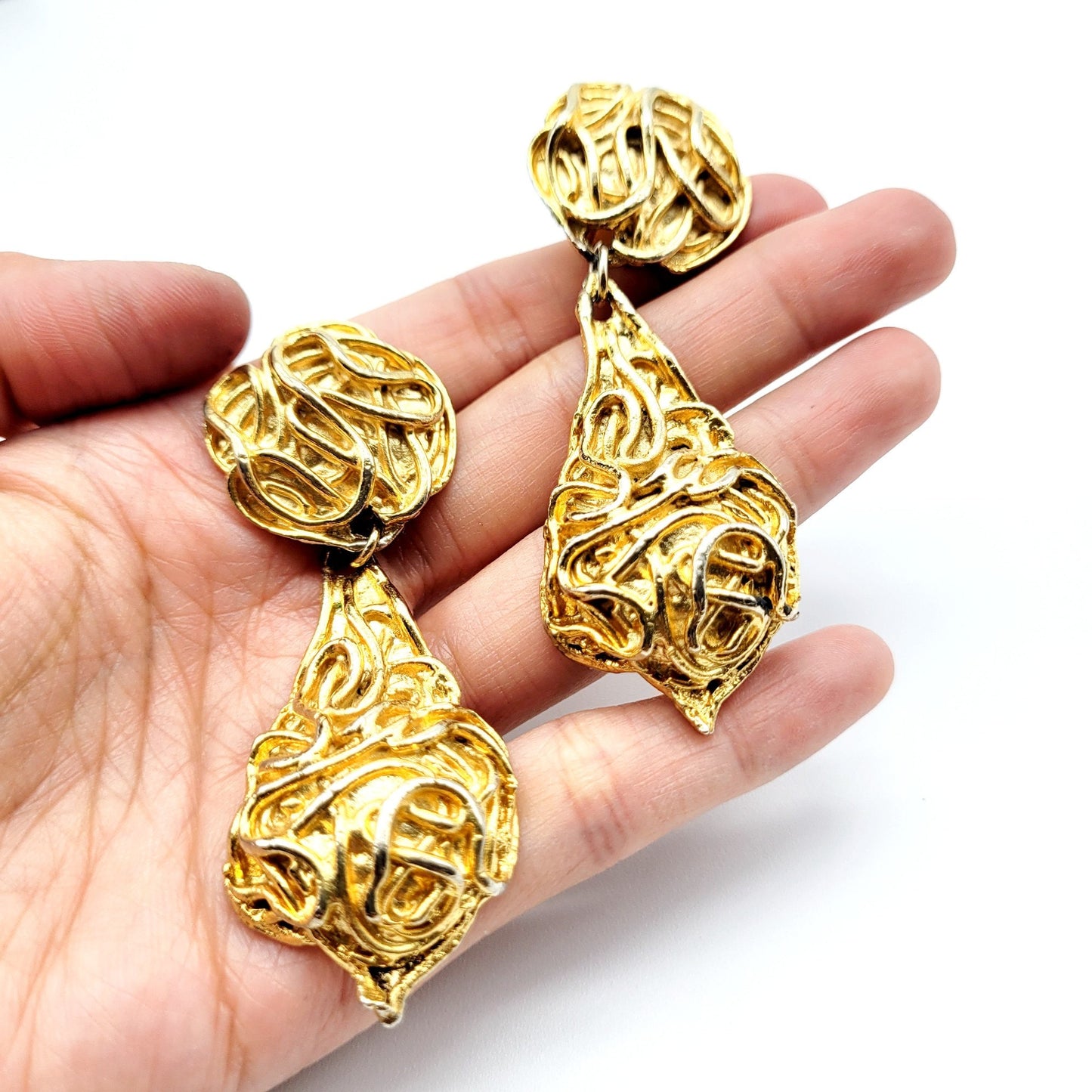 Vintage Oversized earrings - Secondista