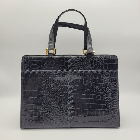 Vintage Italian drawstring Crossbody Bag